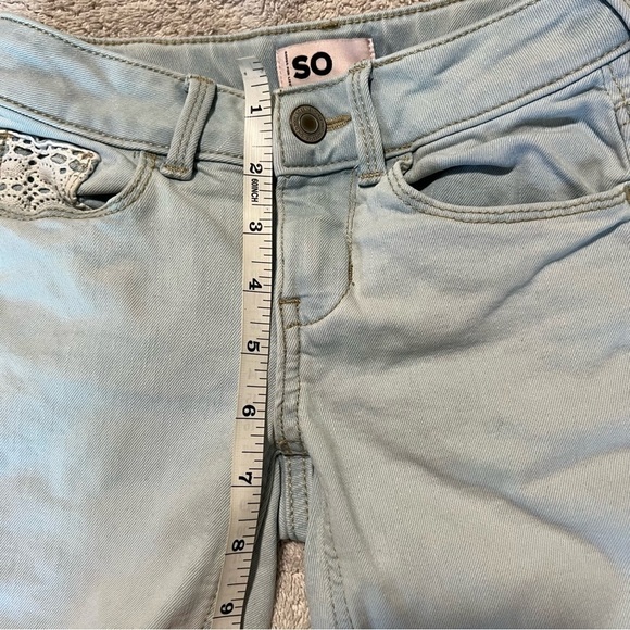 SO Children's Bottom Jean Shorts size 7 - Picture 5 of 8